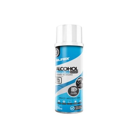 Alcohol Isopropilico  en aerosol Silimex 250ml