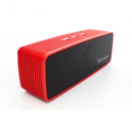 Bocinas Bluetooth Vorago Bsp-100 Rojo (bsp-100-v2-rd) 1.0 Canales, Potencia 5w, Alcance 10m, 3.5mm, Color Rojo