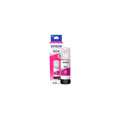 Botella de tinta Epson 504 Magenta (T504320-AL) 70Ml, para L4150, L4160, L6161, L6171 original